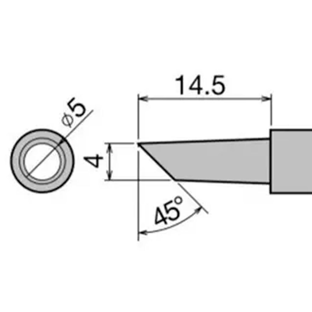 Жало Goot PX-28RT-4BCF - № 3 Жало Goot PX-28RT-4BCF - № 3