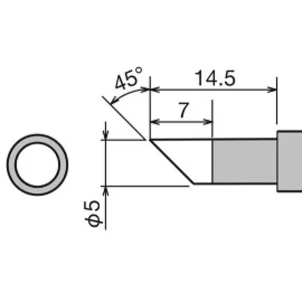 Жало Goot PX-28RT-5C - № 3 Жало Goot PX-28RT-5C - № 3