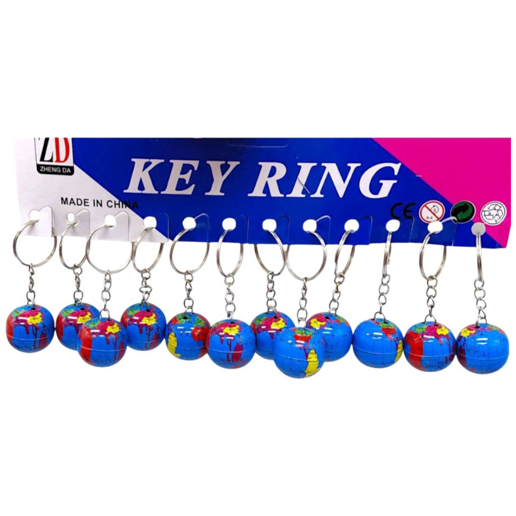 Брелок "Глобус", металевий, 6,5 см, Mic - № 1 Брелок "Глобус", металевий, 6,5 см, Mic - № 1