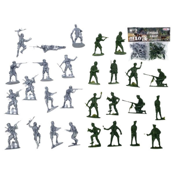 Военный набор "Пехота №2", Colorplast - № 3 Военный набор "Пехота №2", Colorplast - № 3