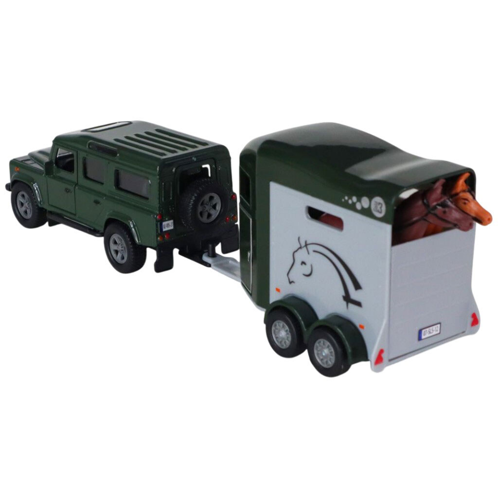 Игровой набор "LAND ROVER", с прицепом и фигурками лошадей, Technodrive - № 2 Игровой набор "LAND ROVER", с прицепом и фигурками лошадей, Technodrive - № 2