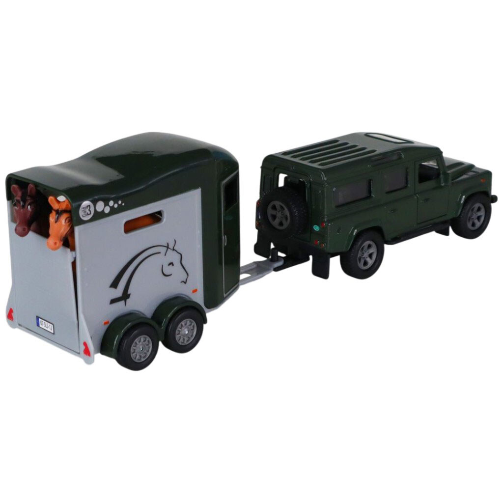 Игровой набор "LAND ROVER", с прицепом и фигурками лошадей, Technodrive - № 4 Игровой набор "LAND ROVER", с прицепом и фигурками лошадей, Technodrive - № 4