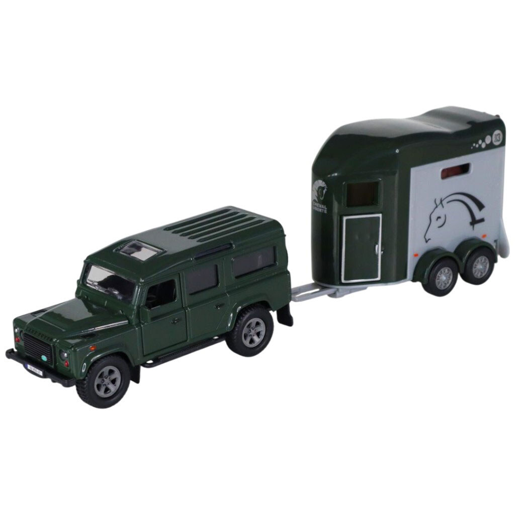 Игровой набор "LAND ROVER", с прицепом и фигурками лошадей, Technodrive - № 5 Игровой набор "LAND ROVER", с прицепом и фигурками лошадей, Technodrive - № 5