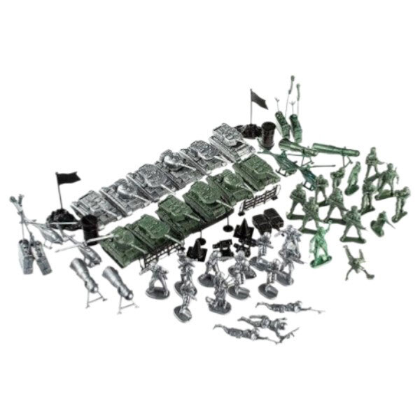 Игровой набор "Солдатики. Блок-пост", Colorplast - № 1 Игровой набор "Солдатики. Блок-пост", Colorplast - № 1