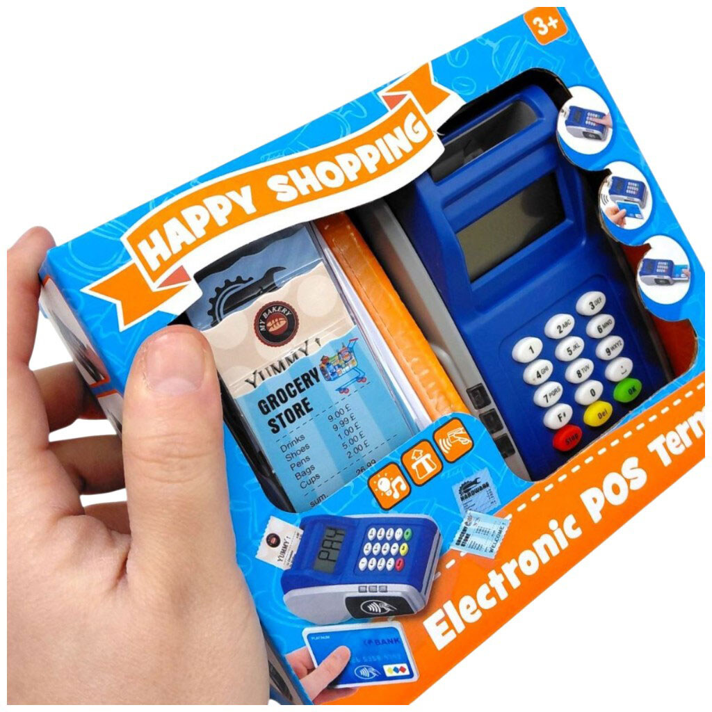 Іграшковий POS-термінал для карт, 6х14х16,5, Mic - № 2 Іграшковий POS-термінал для карт, 6х14х16,5, Mic - № 2