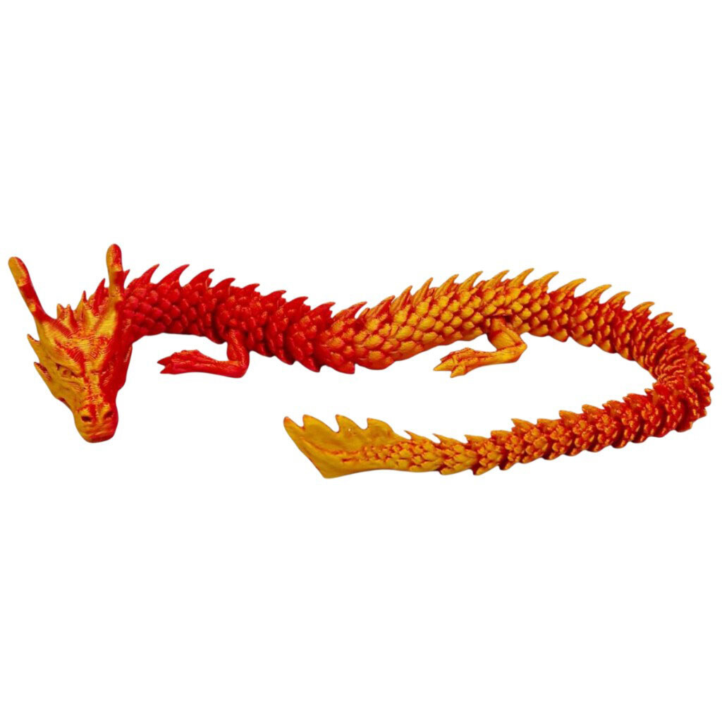 Игрушка подвижная 3D "Дракон", 46г, 45см, микс, Mic - № 2 Игрушка подвижная 3D "Дракон", 46г, 45см, микс, Mic - № 2