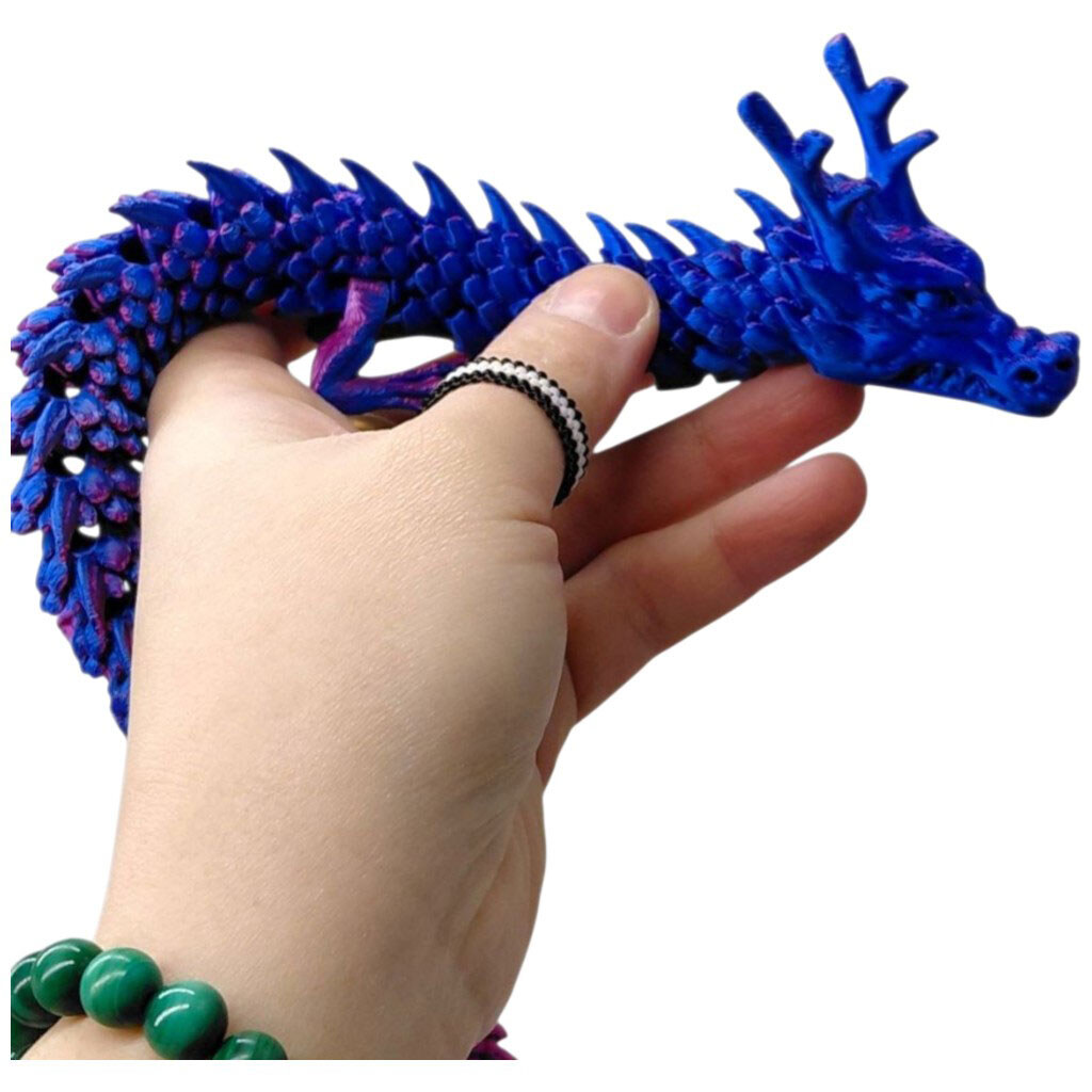 Игрушка подвижная 3D "Дракон", 46г, 45см, микс, Mic - № 4 Игрушка подвижная 3D "Дракон", 46г, 45см, микс, Mic - № 4