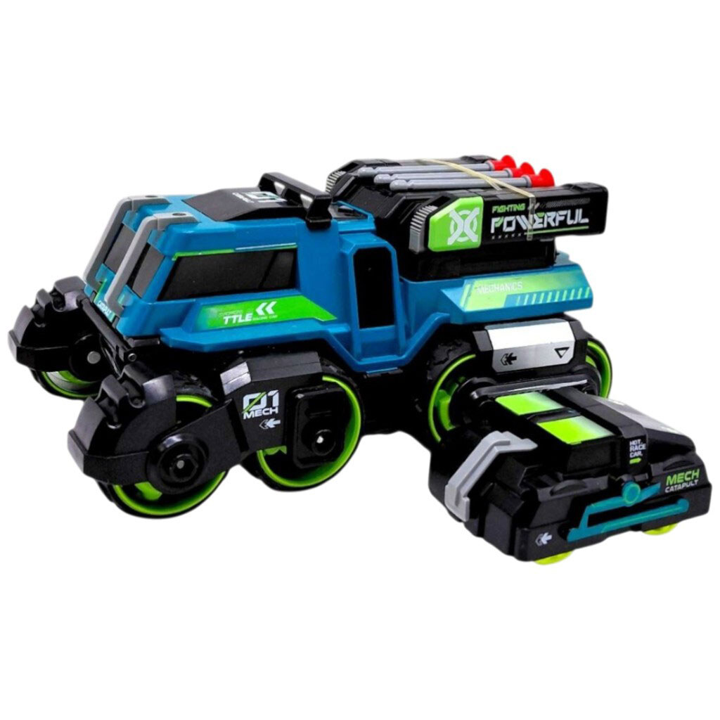 Инерционная металлическая машинка 3 в 1 с катапультой, Mic - № 1 Инерционная металлическая машинка 3 в 1 с катапультой, Mic - № 1