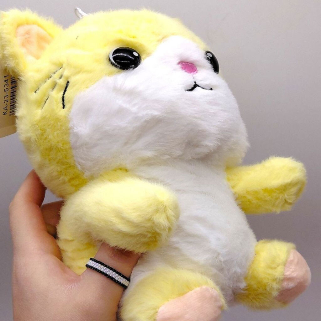 Мягкая игрушка "Котик", 20 см, Mic - № 2 Мягкая игрушка "Котик", 20 см, Mic - № 2