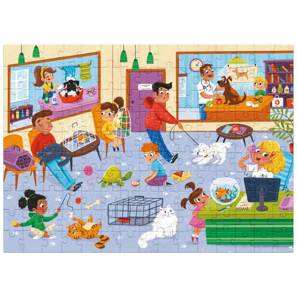 Пазл "Профессии. Ветеринар", 150 элементов, Dodo - № 1 Пазл "Профессии. Ветеринар", 150 элементов, Dodo - № 1