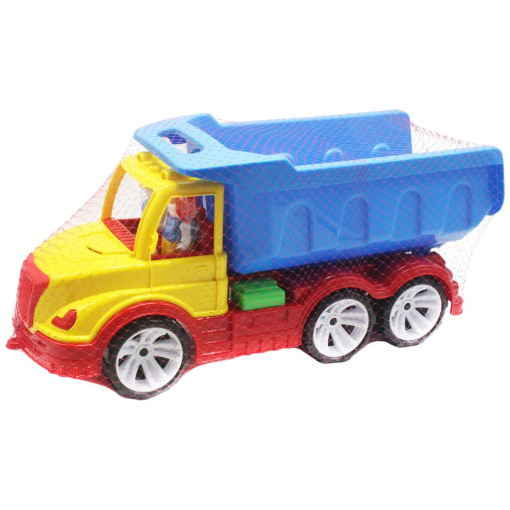 Пластиковая машинка "Самосвал Mati", Bamsic - № 1 Пластиковая машинка "Самосвал Mati", Bamsic - № 1