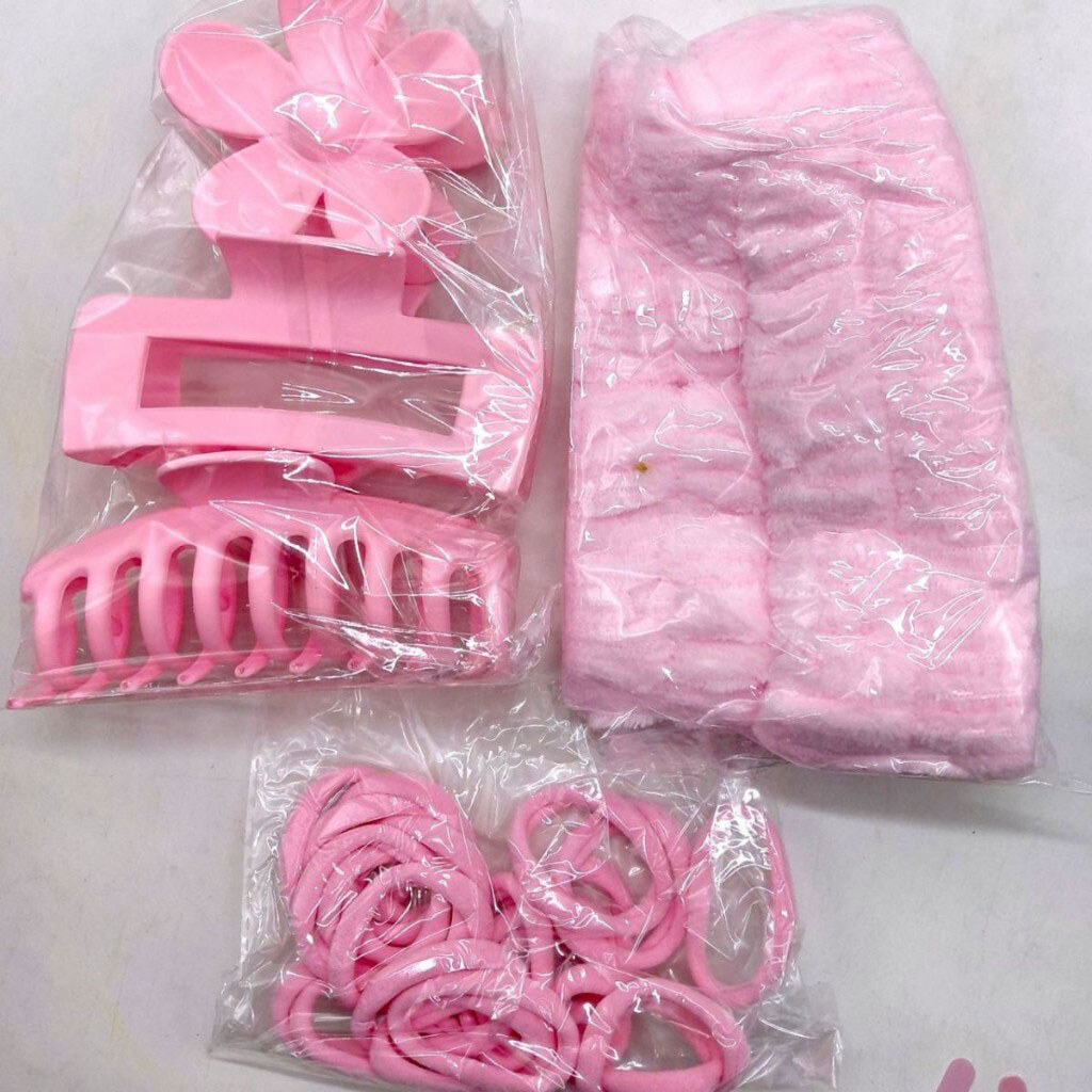 Подарунковий набір "Spa Headband &Wristband Set", Mic - № 2 Подарунковий набір "Spa Headband &Wristband Set", Mic - № 2
