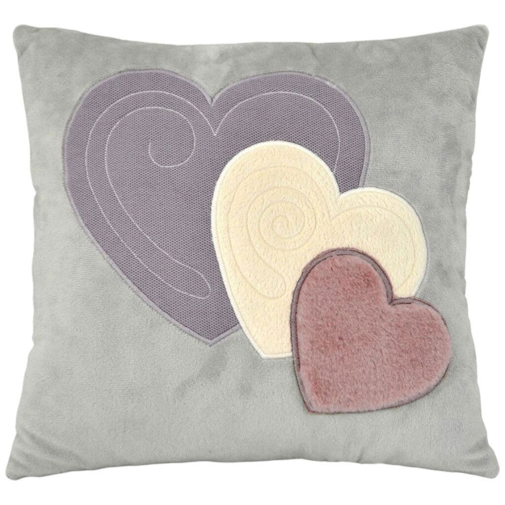 Подушка м'яка "Hearts", 33 см, Tigres - № 1 Подушка м'яка "Hearts", 33 см, Tigres - № 1