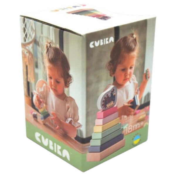 Розвивальна іграшка "Пірамідка", Cubika - № 2 Розвивальна іграшка "Пірамідка", Cubika - № 2
