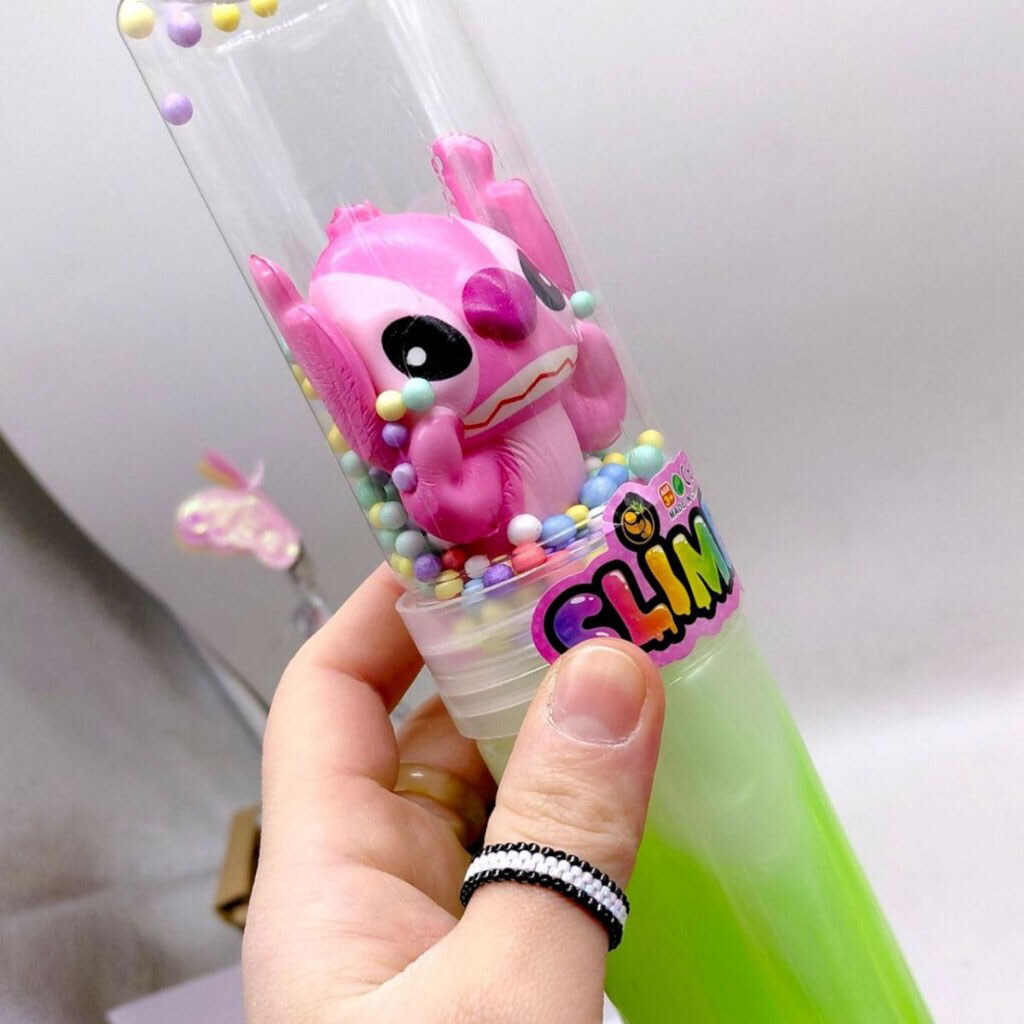 Слайм із фігуркою "STITCH", 22 см, Mic - № 2 Слайм із фігуркою "STITCH", 22 см, Mic - № 2