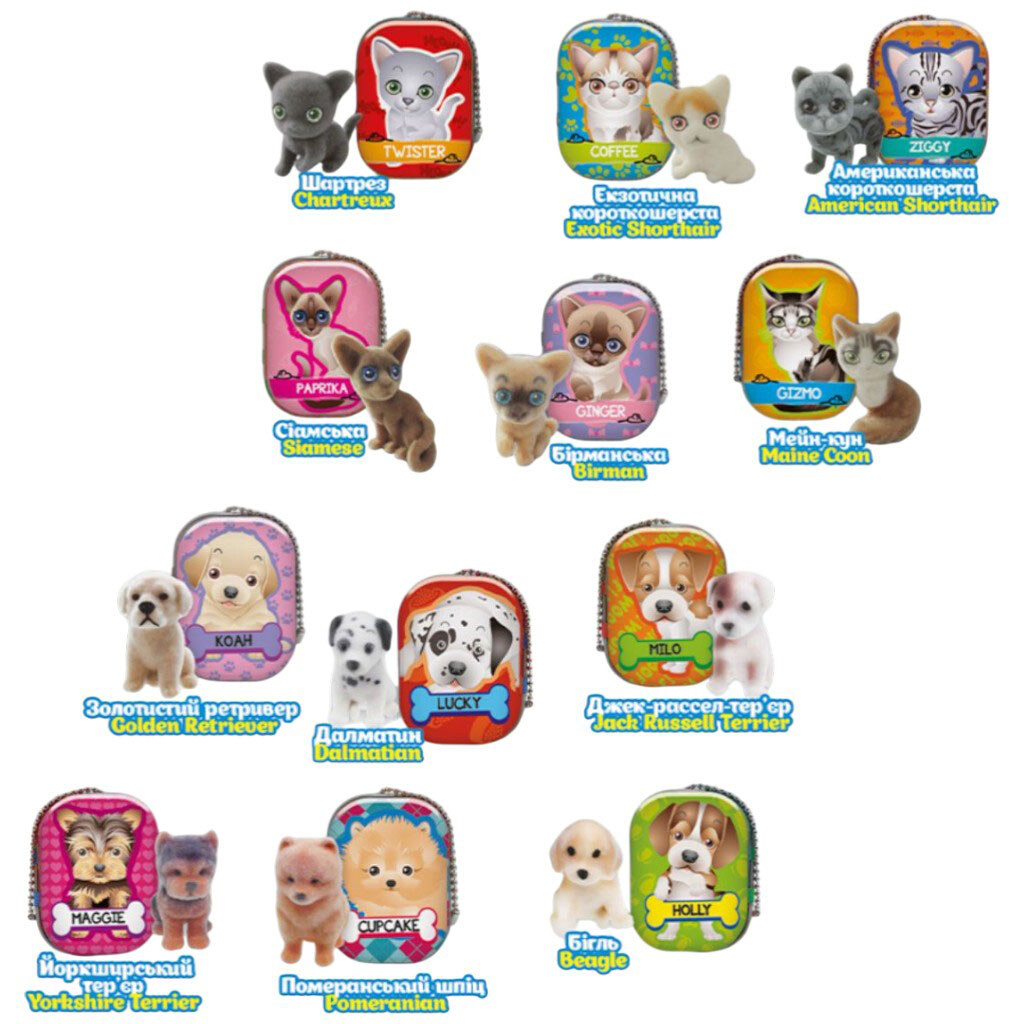 Фигурка-сюрприз серии "Puppy Club: НЯВ-ГАВ КОМАНДА", микс, Cool Things - № 2 Фигурка-сюрприз серии "Puppy Club: НЯВ-ГАВ КОМАНДА", микс, Cool Things - № 2