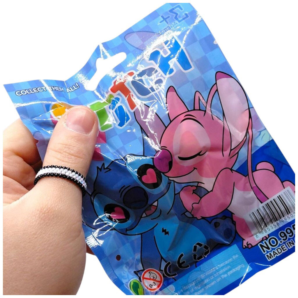 Фигурки с карточками "Ушастики Стич", в пакете, микс видов, Mic - № 2 Фигурки с карточками "Ушастики Стич", в пакете, микс видов, Mic - № 2