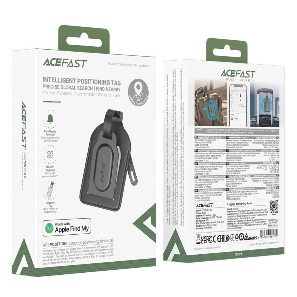 GPS-трекер AceFast S5, Черный - № 8 GPS-трекер AceFast S5, Черный - № 8