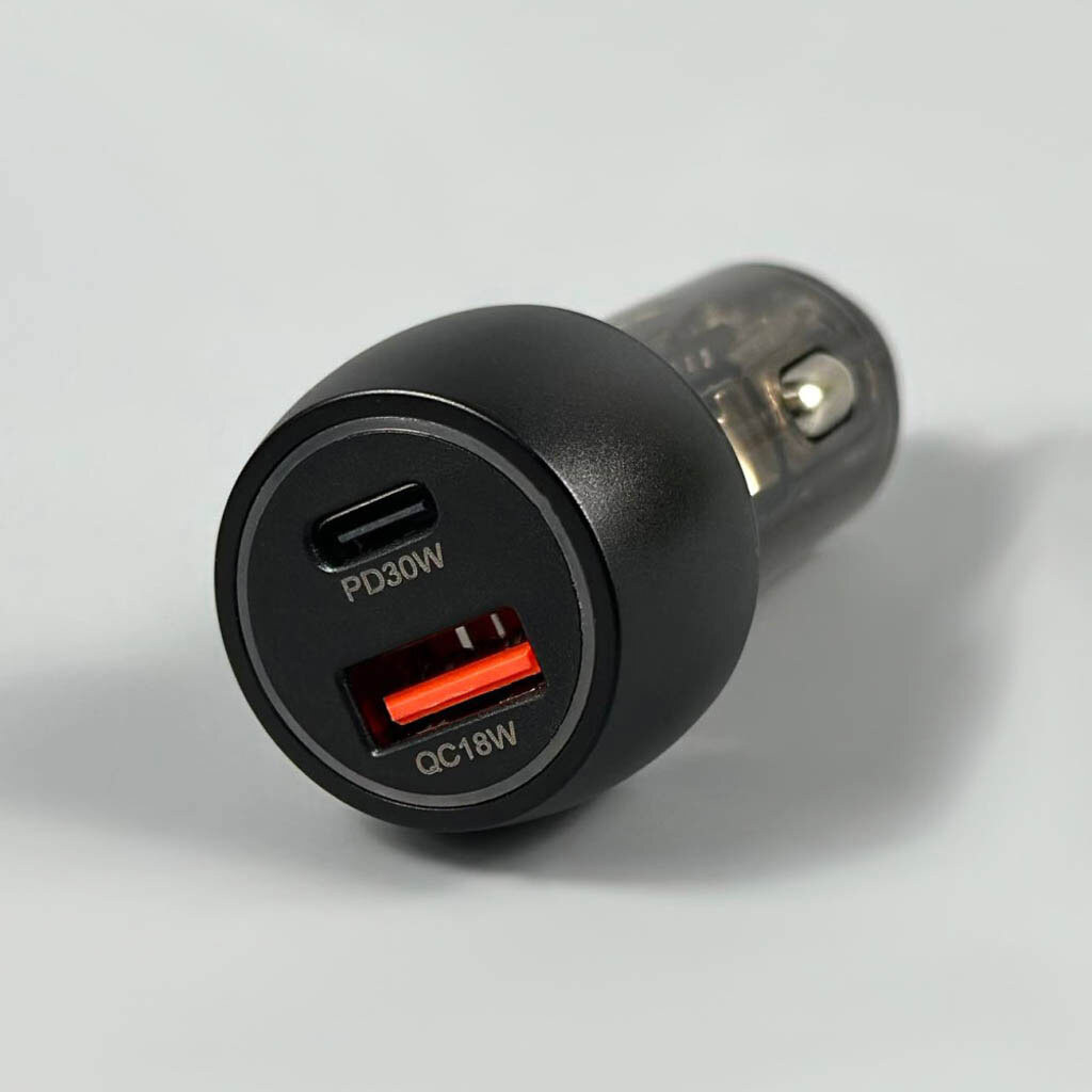 АЗУ WUW T103C, С кабелем, Type-C, Черный - № 2 АЗУ WUW T103C, С кабелем, Type-C, Черный - № 2