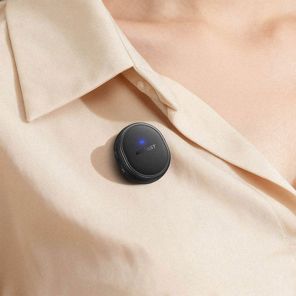 Мікрофон петличний AceFast R3, Чорний - № 7 Мікрофон петличний AceFast R3, Чорний - № 7