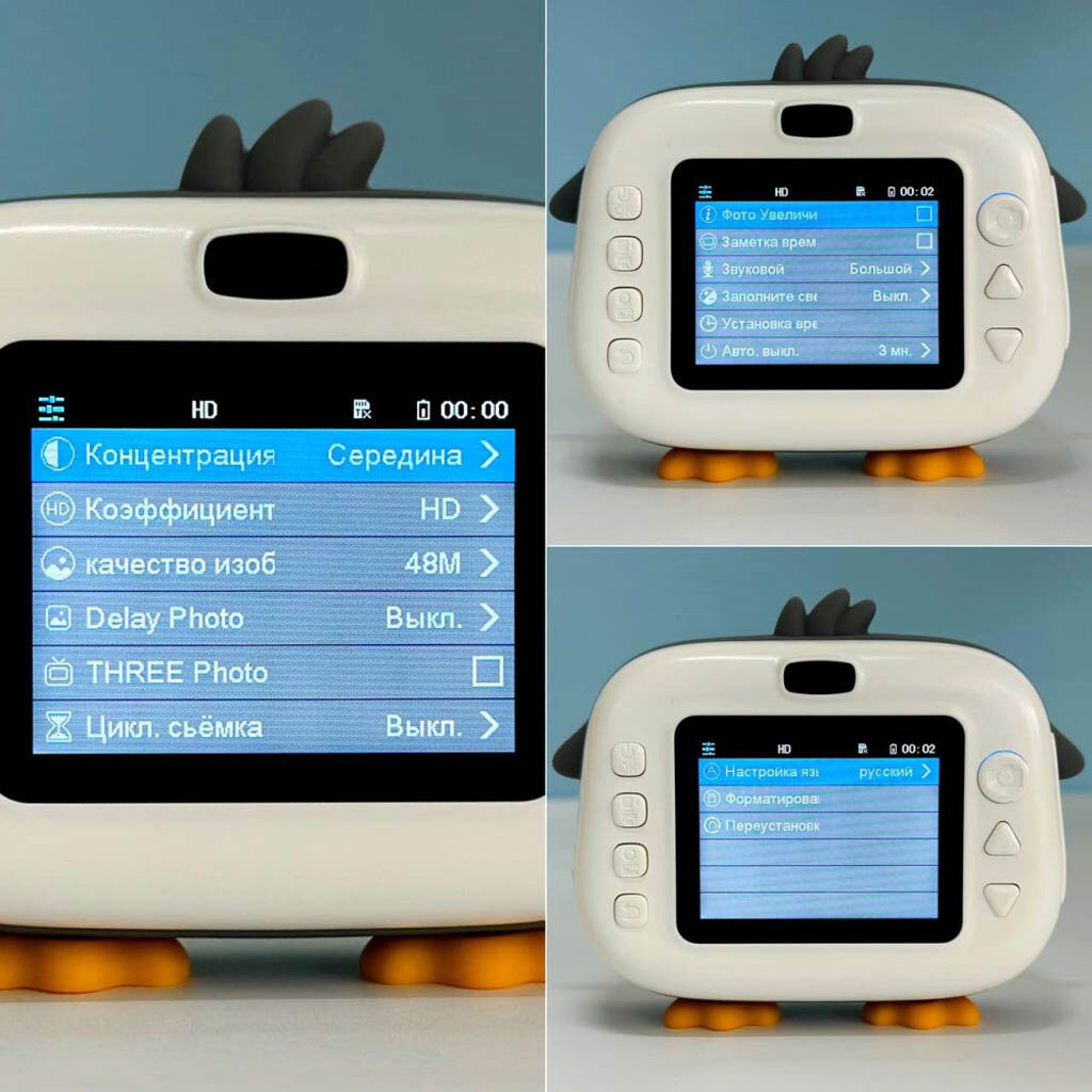 Дитяча фотокамера Animals M05, Білий - № 7 Дитяча фотокамера Animals M05, Білий - № 7