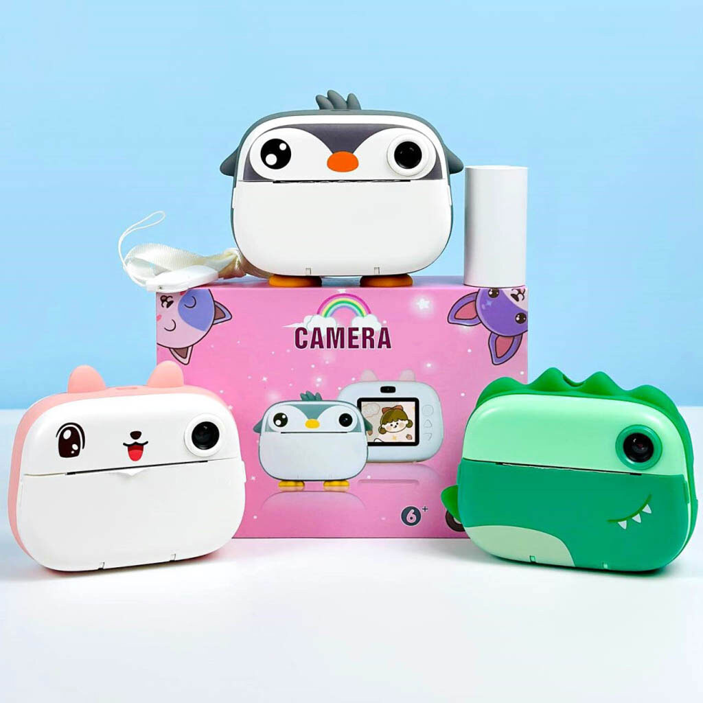 Дитяча фотокамера Animals M05, Білий - № 9 Дитяча фотокамера Animals M05, Білий - № 9