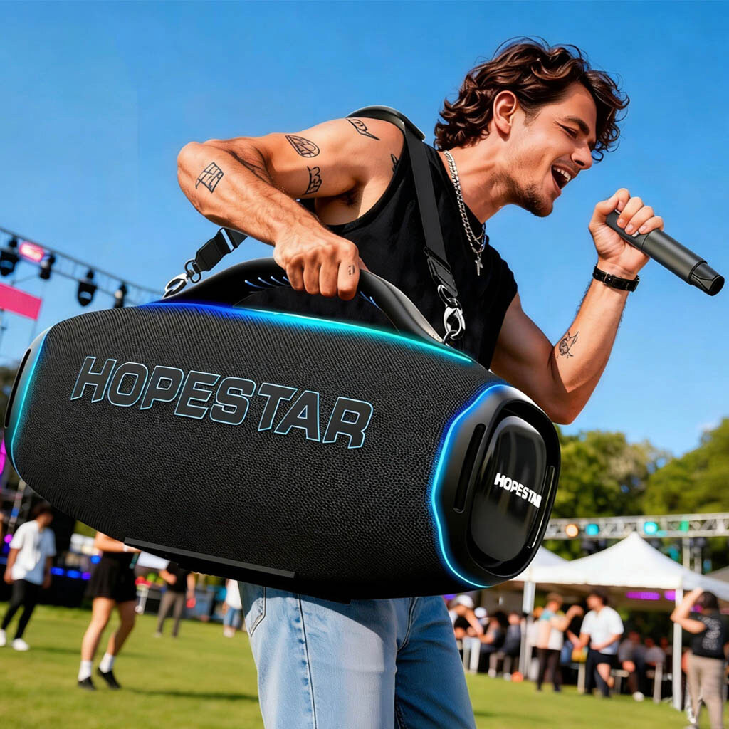 Портативная колонка Hopestar A90, Черный - № 4 Портативная колонка Hopestar A90, Черный - № 4