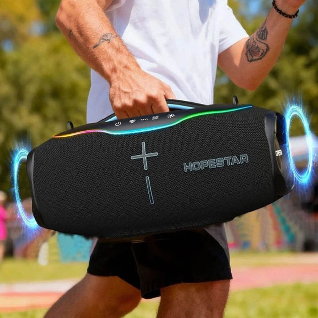 Портативная колонка Hopestar A90, Черный - № 6 Портативная колонка Hopestar A90, Черный - № 6