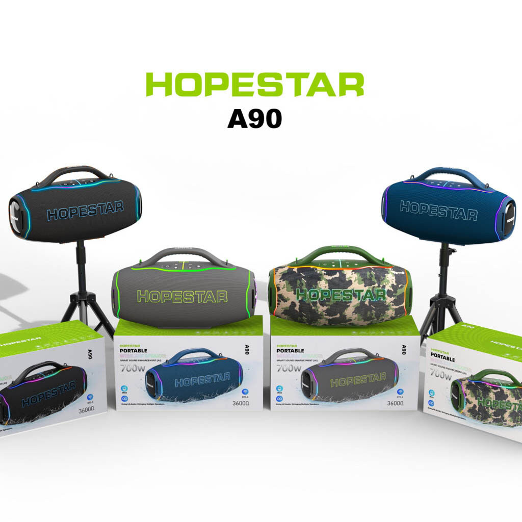 Портативная колонка Hopestar A90, Черный - № 8 Портативная колонка Hopestar A90, Черный - № 8