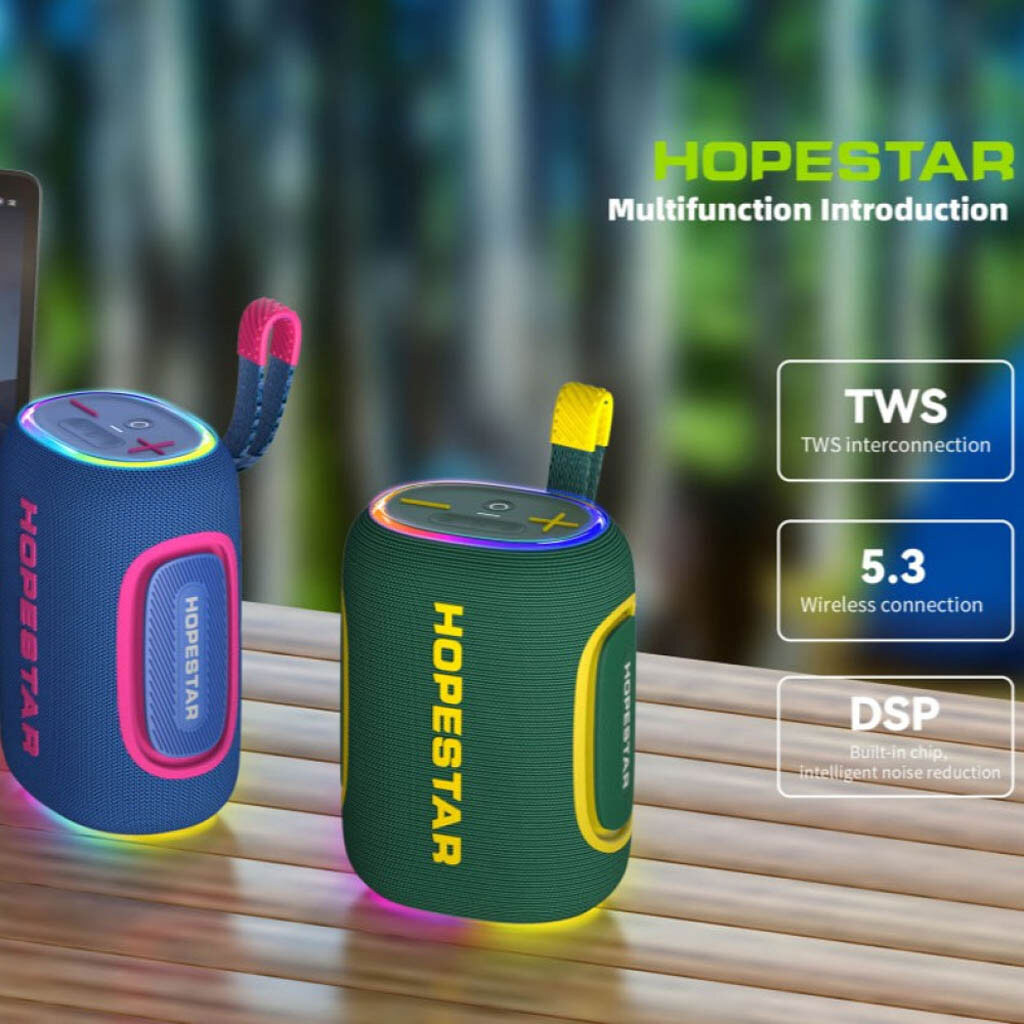Портативная колонка Hopestar H57, Черный - № 6 Портативная колонка Hopestar H57, Черный - № 6