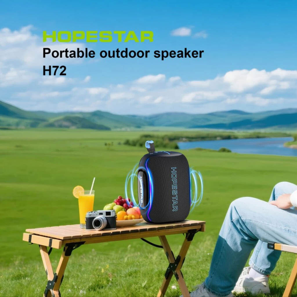 Портативная колонка Hopestar H72, Черный - № 2 Портативная колонка Hopestar H72, Черный - № 2