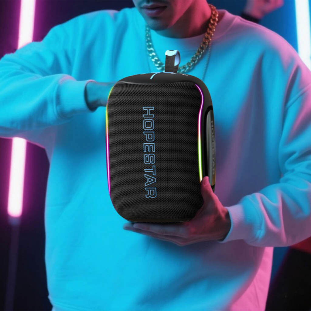 Портативная колонка Hopestar H72, Черный - № 4 Портативная колонка Hopestar H72, Черный - № 4