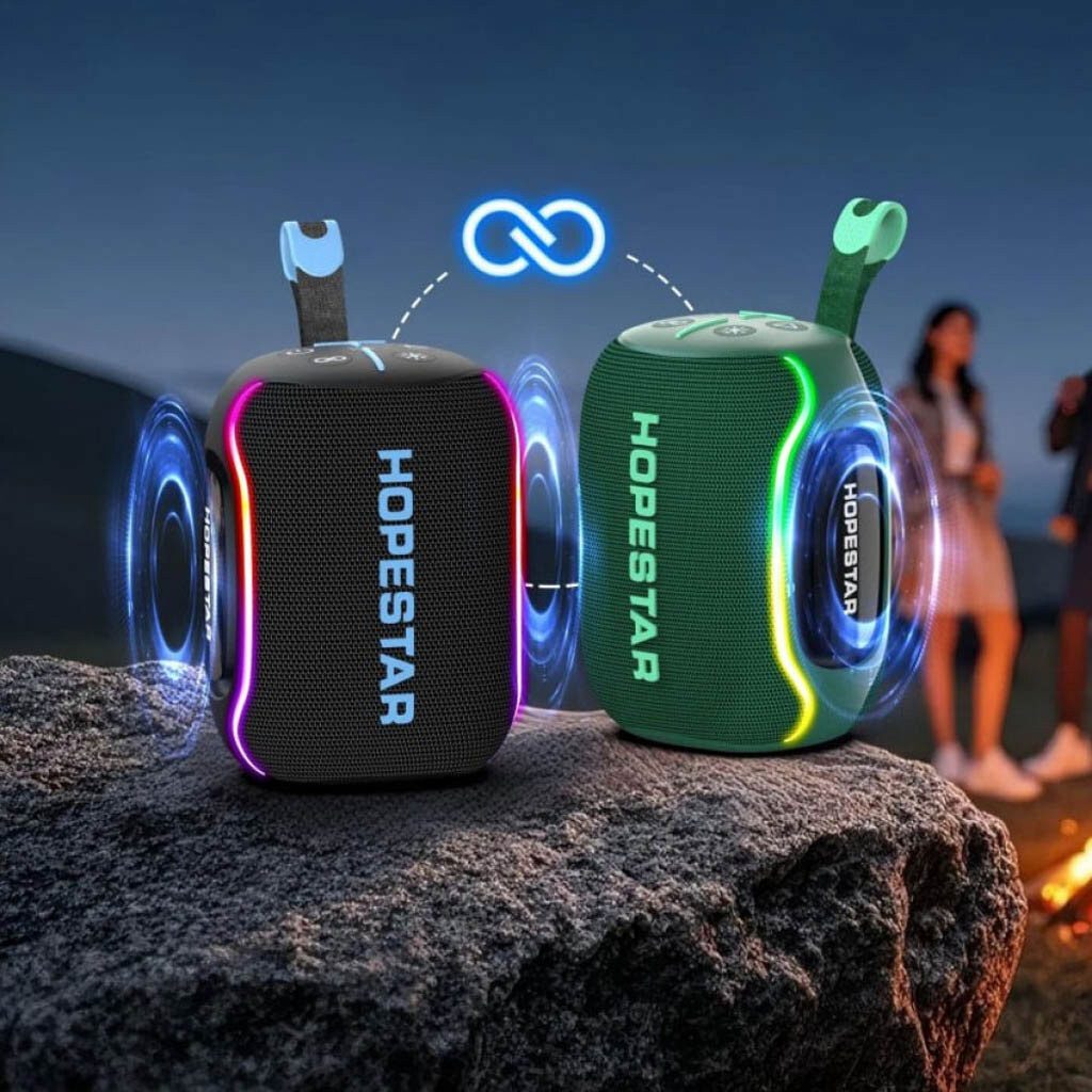 Портативная колонка Hopestar H73 Mini, Черный - № 2 Портативная колонка Hopestar H73 Mini, Черный - № 2