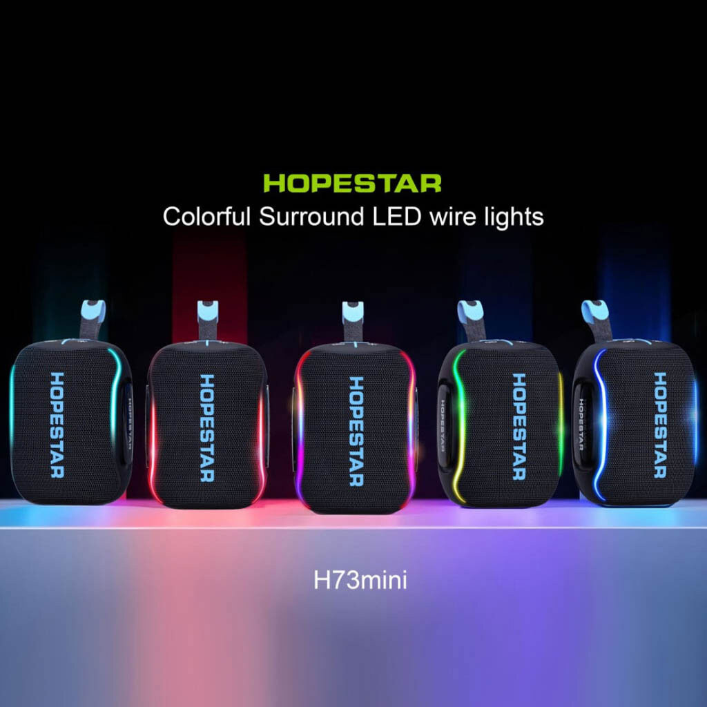 Портативная колонка Hopestar H73 Mini, Черный - № 4 Портативная колонка Hopestar H73 Mini, Черный - № 4
