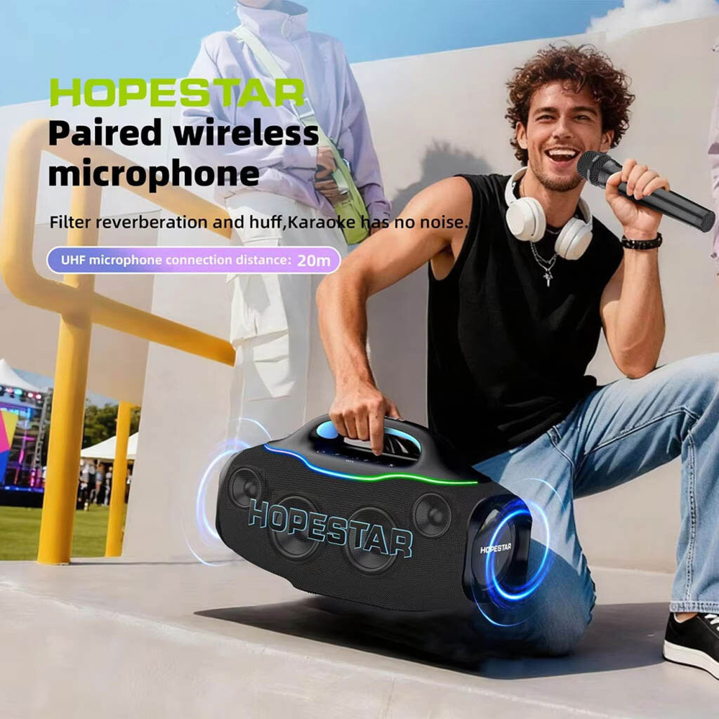 Портативная колонка Hopestar S90, Черный - № 2 Портативная колонка Hopestar S90, Черный - № 2
