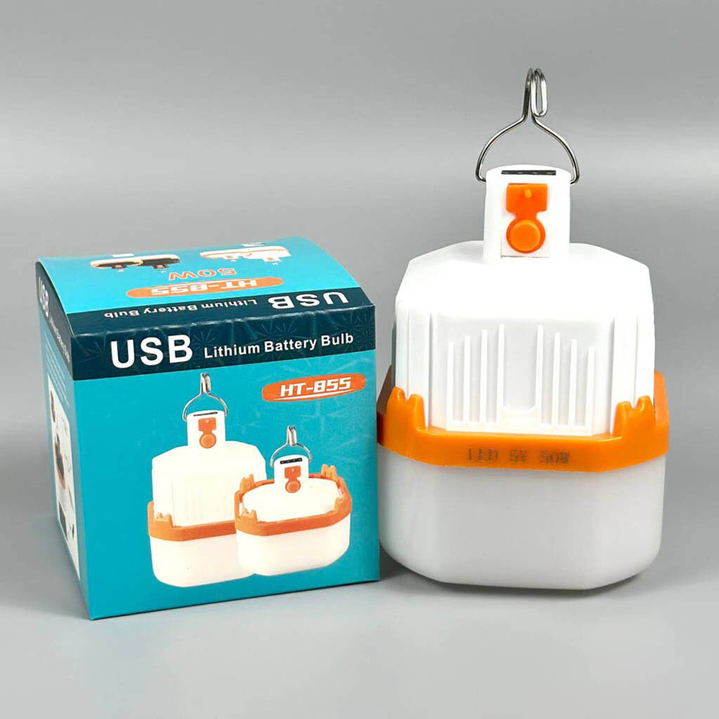 Фонарь кемпинговый HT-855-50W, Белый - № 8 Фонарь кемпинговый HT-855-50W, Белый - № 8