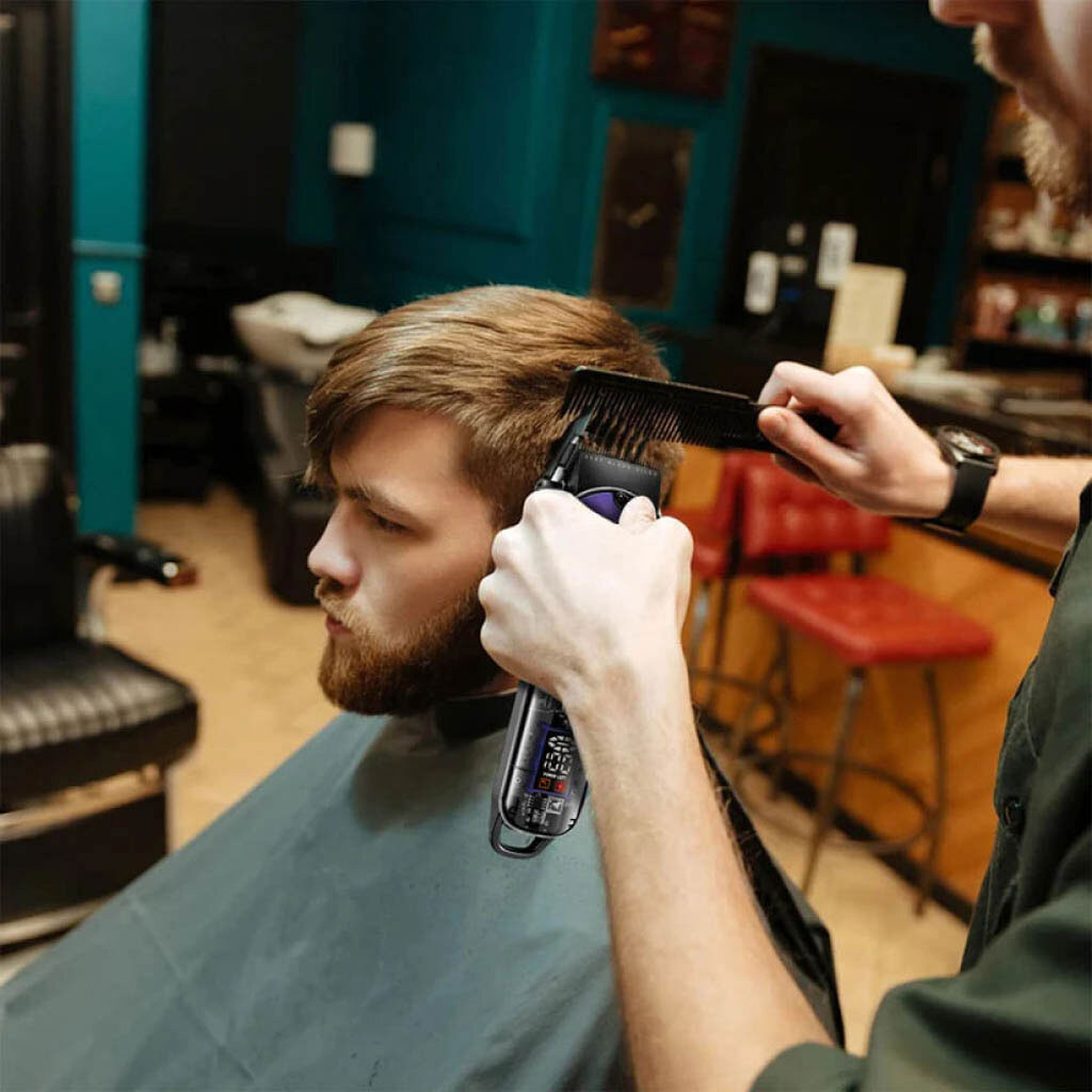 Машинка для стрижки VGR V-692, Зеленый - № 8 Машинка для стрижки VGR V-692, Зеленый - № 8