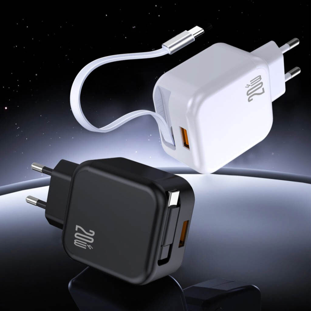 СЗУ WUW C269, З кабелем, Type-C, Чорний - № 4 СЗУ WUW C269, З кабелем, Type-C, Чорний - № 4