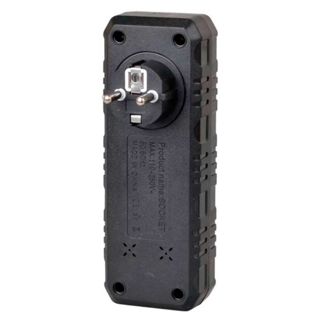 Сетевой разветвитель F102, Черный - № 2 Сетевой разветвитель F102, Черный - № 2