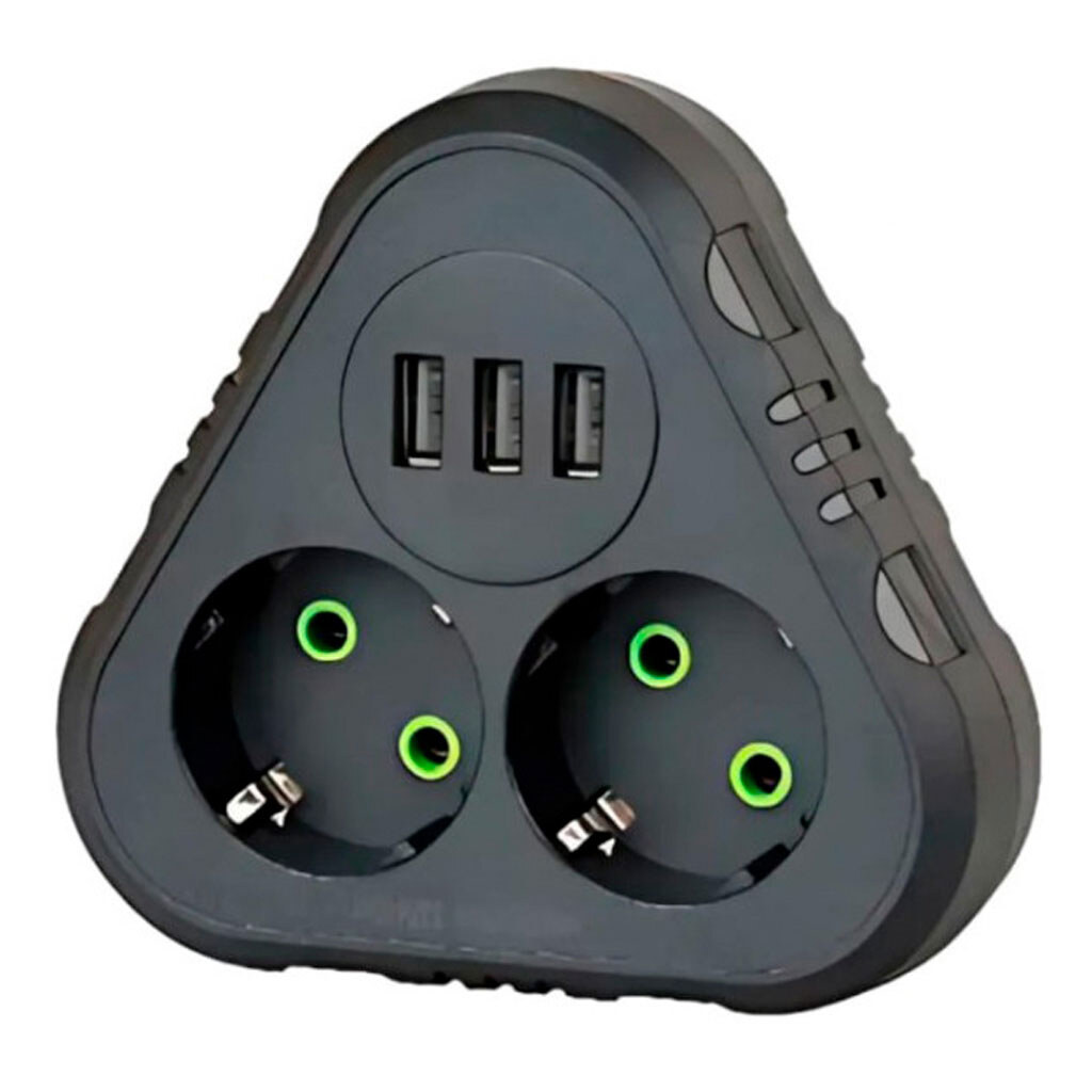 Розгалужувач мережі F202, Чорний - № 1 Розгалужувач мережі F202, Чорний - № 1