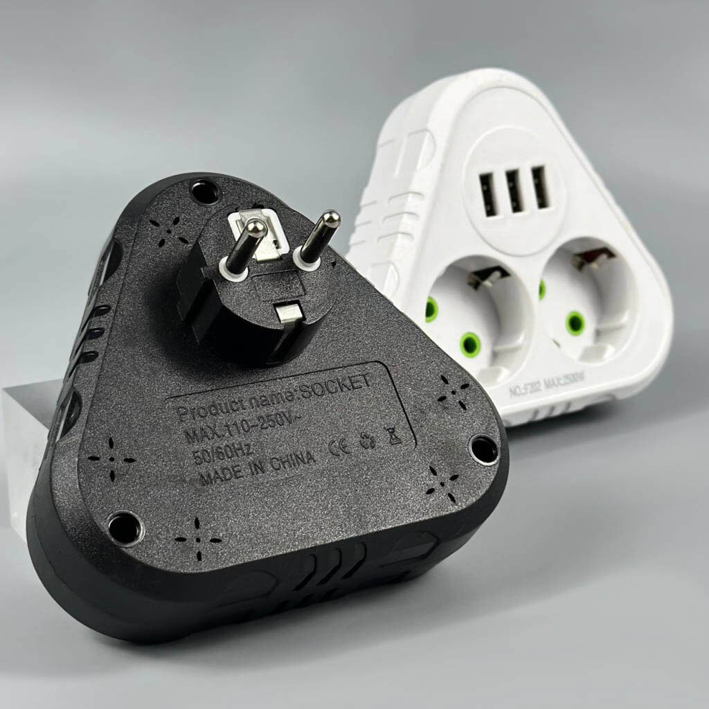 Розгалужувач мережі F202, Чорний - № 4 Розгалужувач мережі F202, Чорний - № 4