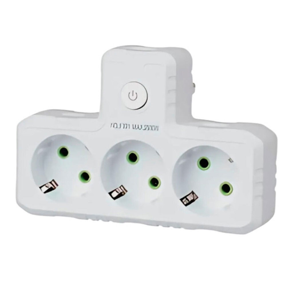 Сетевой разветвитель F301, Белый - № 1 Сетевой разветвитель F301, Белый - № 1