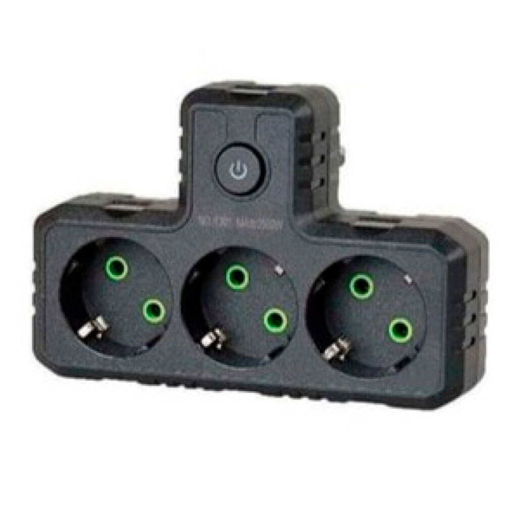 Розгалужувач мережі F301, Чорний - № 1 Розгалужувач мережі F301, Чорний - № 1