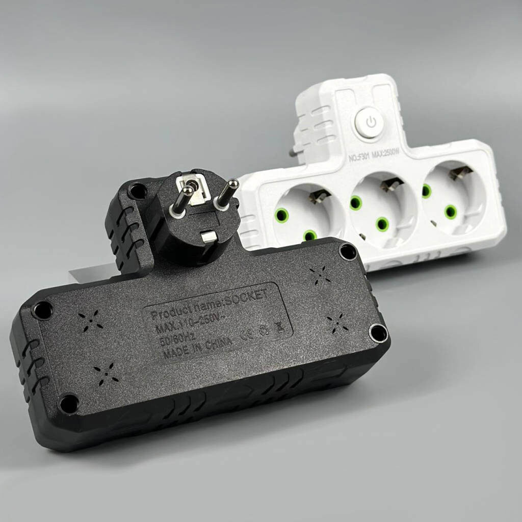 Розгалужувач мережі F301, Чорний - № 4 Розгалужувач мережі F301, Чорний - № 4