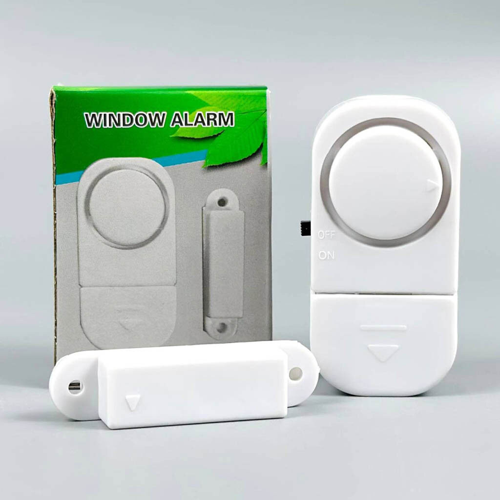 Мини-сигнализация для окон и дверей Window Alarm, Белый - № 10 Мини-сигнализация для окон и дверей Window Alarm, Белый - № 10
