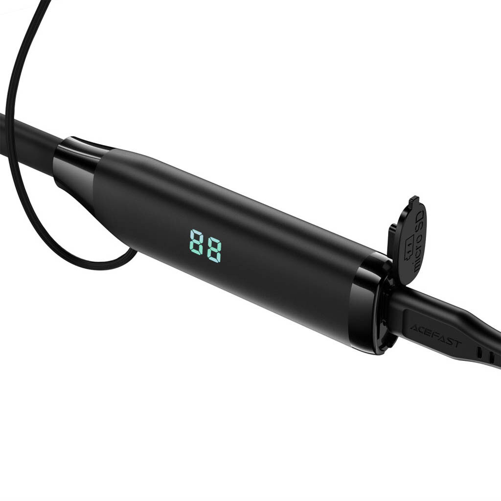 Bluetooth-гарнітура AceFast N7, Стерео, Чорний - № 5 Bluetooth-гарнітура AceFast N7, Стерео, Чорний - № 5