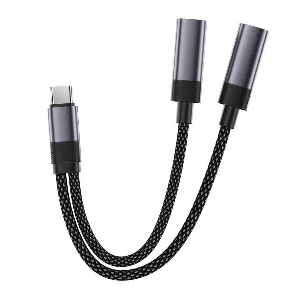 Адаптер AceFast J14, Type-C, Чорний - № 2 Адаптер AceFast J14, Type-C, Чорний - № 2