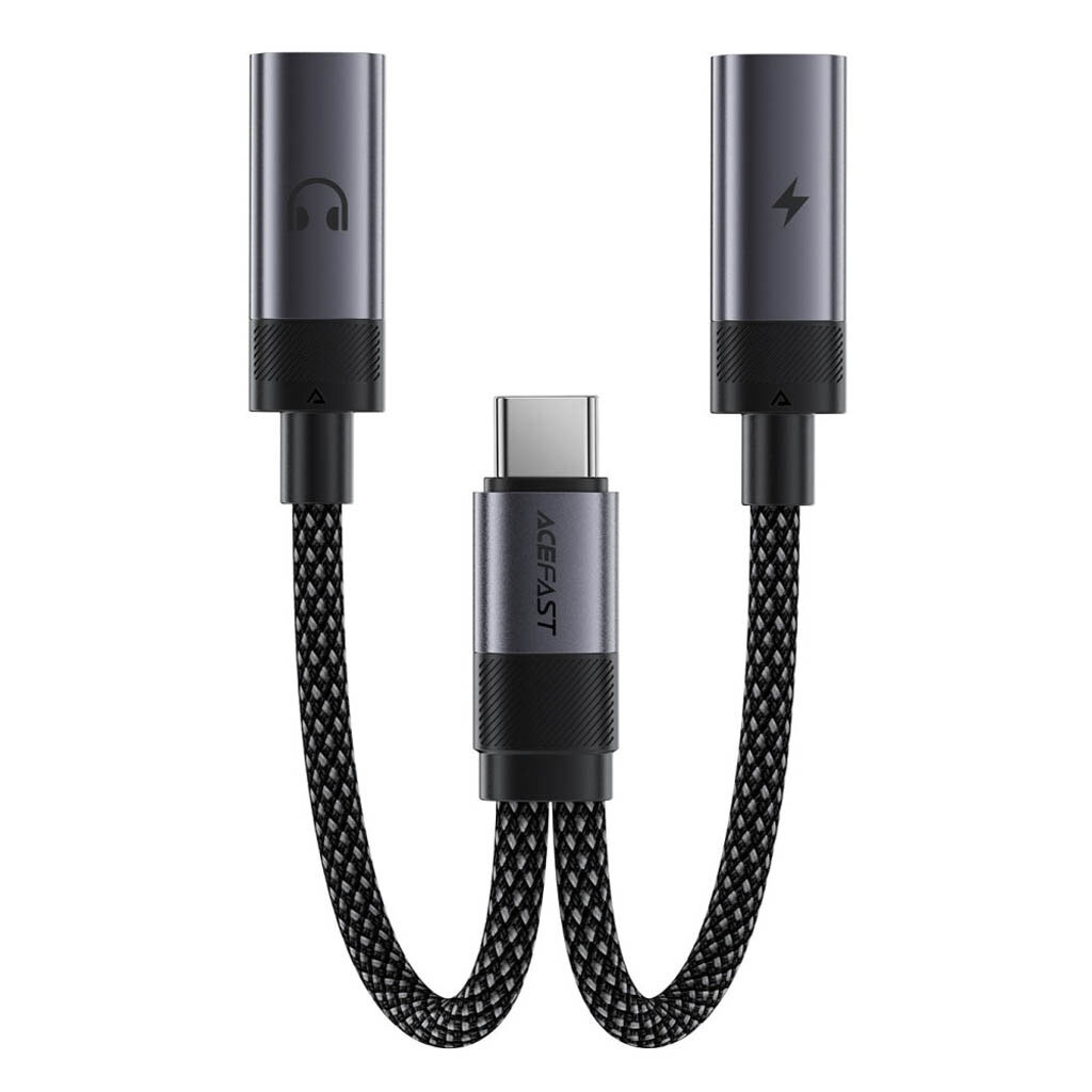 Адаптер AceFast J14, Type-C, Чорний - № 4 Адаптер AceFast J14, Type-C, Чорний - № 4