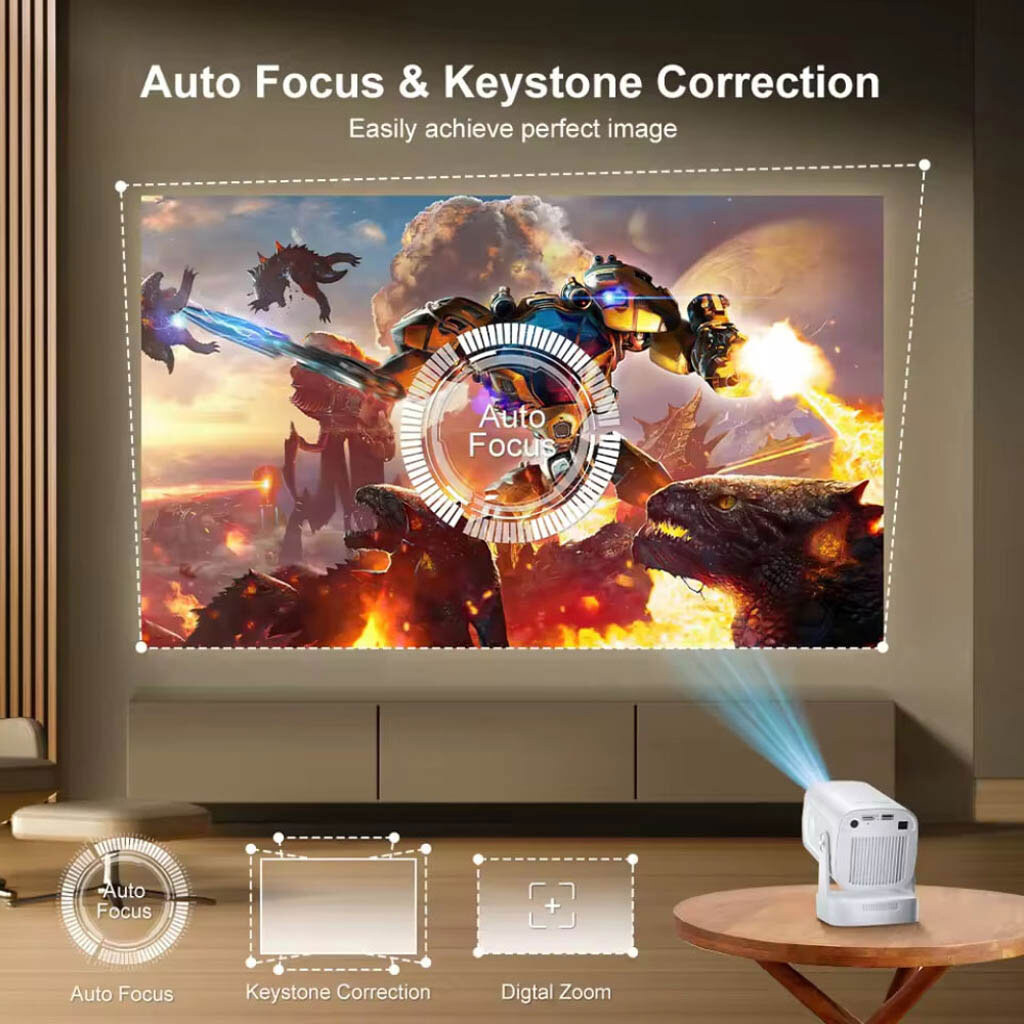 Проектор HY260 Pro, Білий - № 8 Проектор HY260 Pro, Білий - № 8