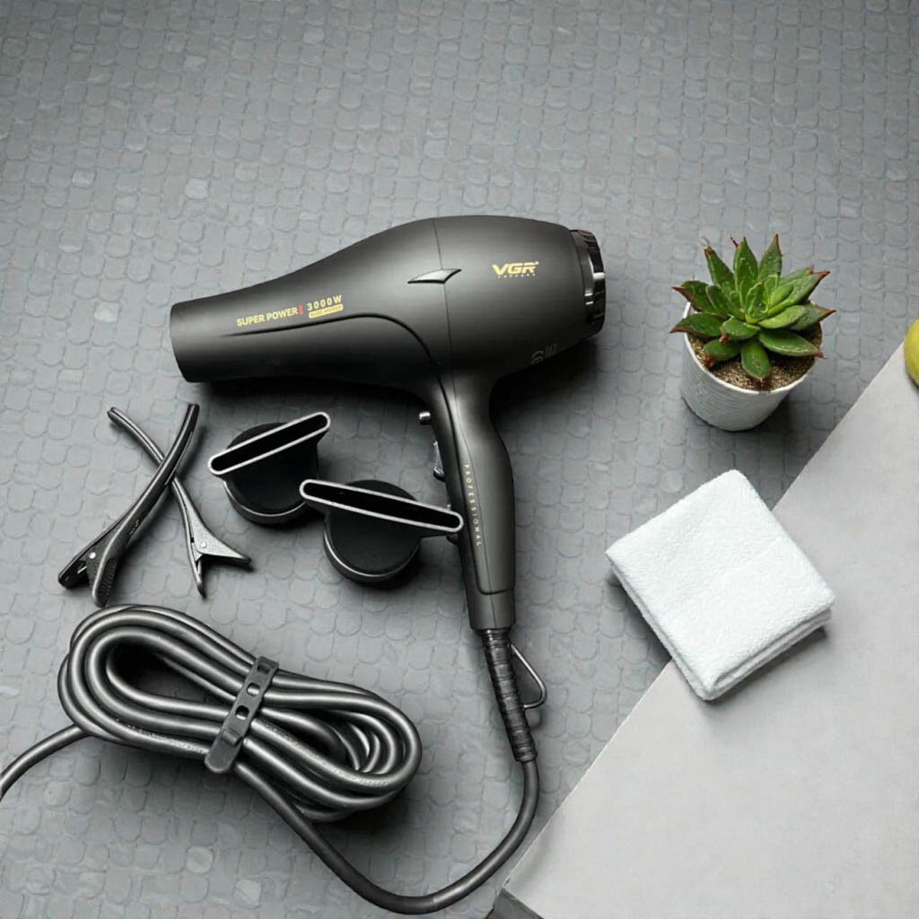 Фен VGR V-406, Чорний - № 3 Фен VGR V-406, Чорний - № 3